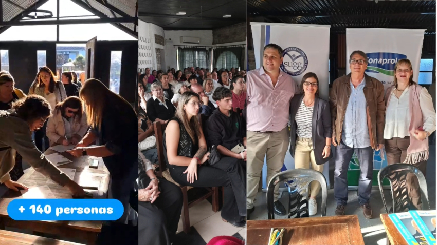 Jornada de geriatría y gerontología reunió a equipos de salud, cuidadores y comunidad en San José